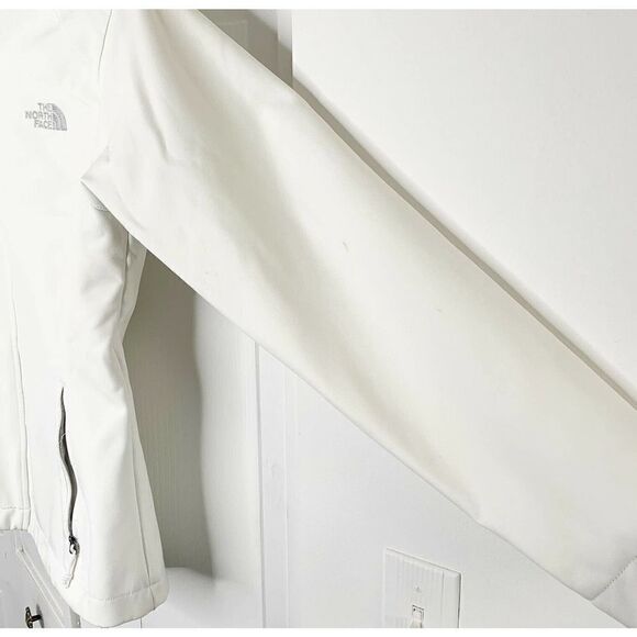 The North Face Apex Risor Softshell Jacket Women’s Medium Off White Size Small - Picture 7 of 11